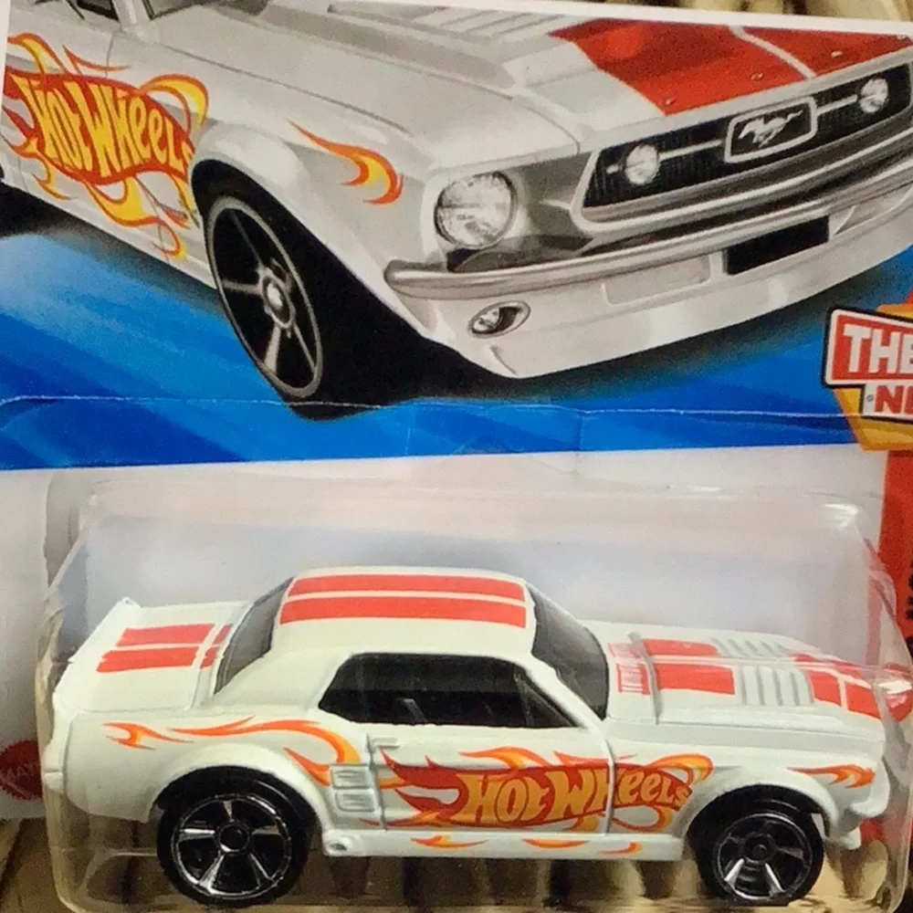 1967 Ford Mustang Coupe 67 Hot Wheels Hotwheels 1960s 60s White Pony Car 2025 🆕